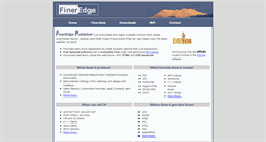 Desktop Screenshot of fineredge.com